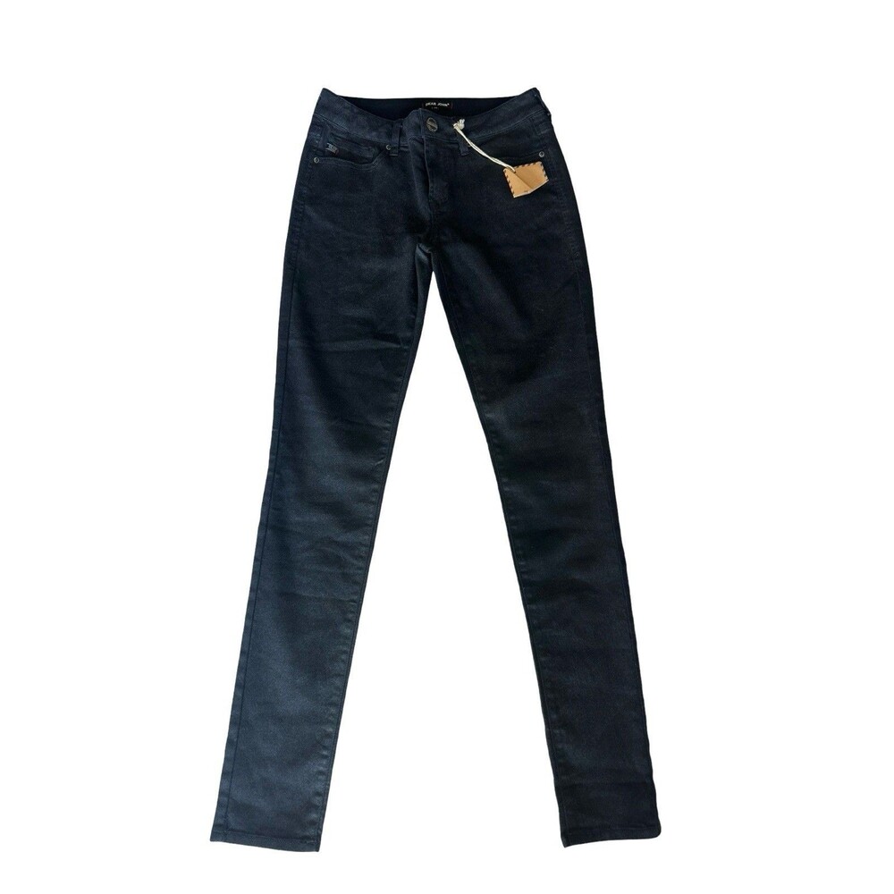 Dear John coated Blue Shimmer  skinny jeans